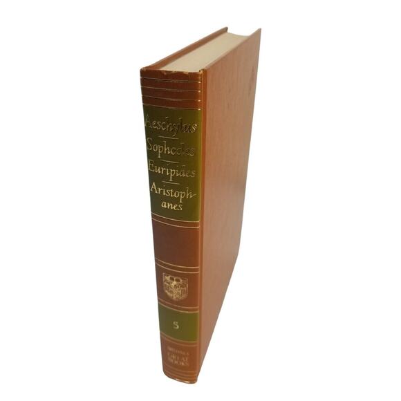 Aeschylus Sophocles Euripides Britannica Great Books Volume 5‎ Hardcover - Picture 1 of 4